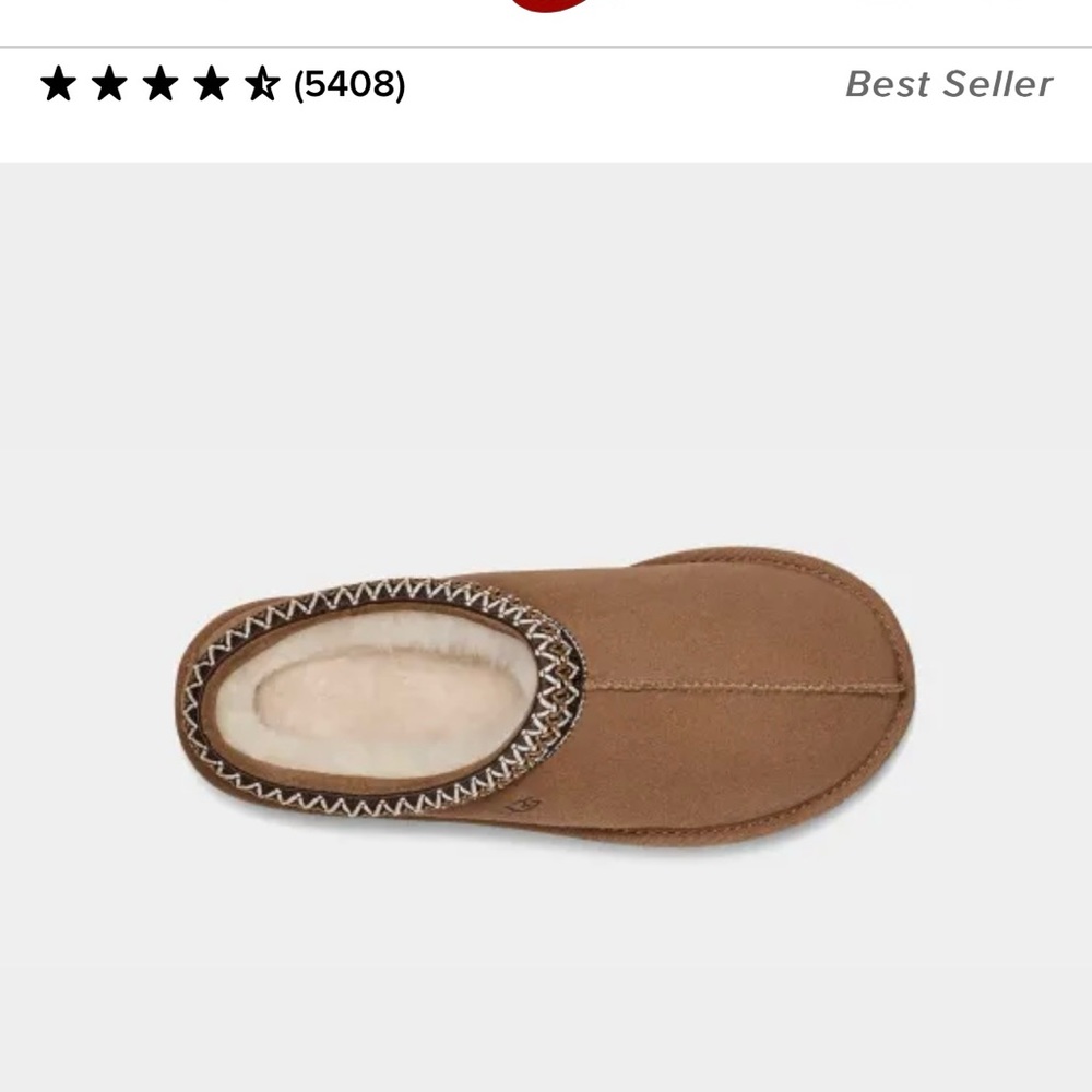 Brand new chestnut Ugg Tasman Slippers